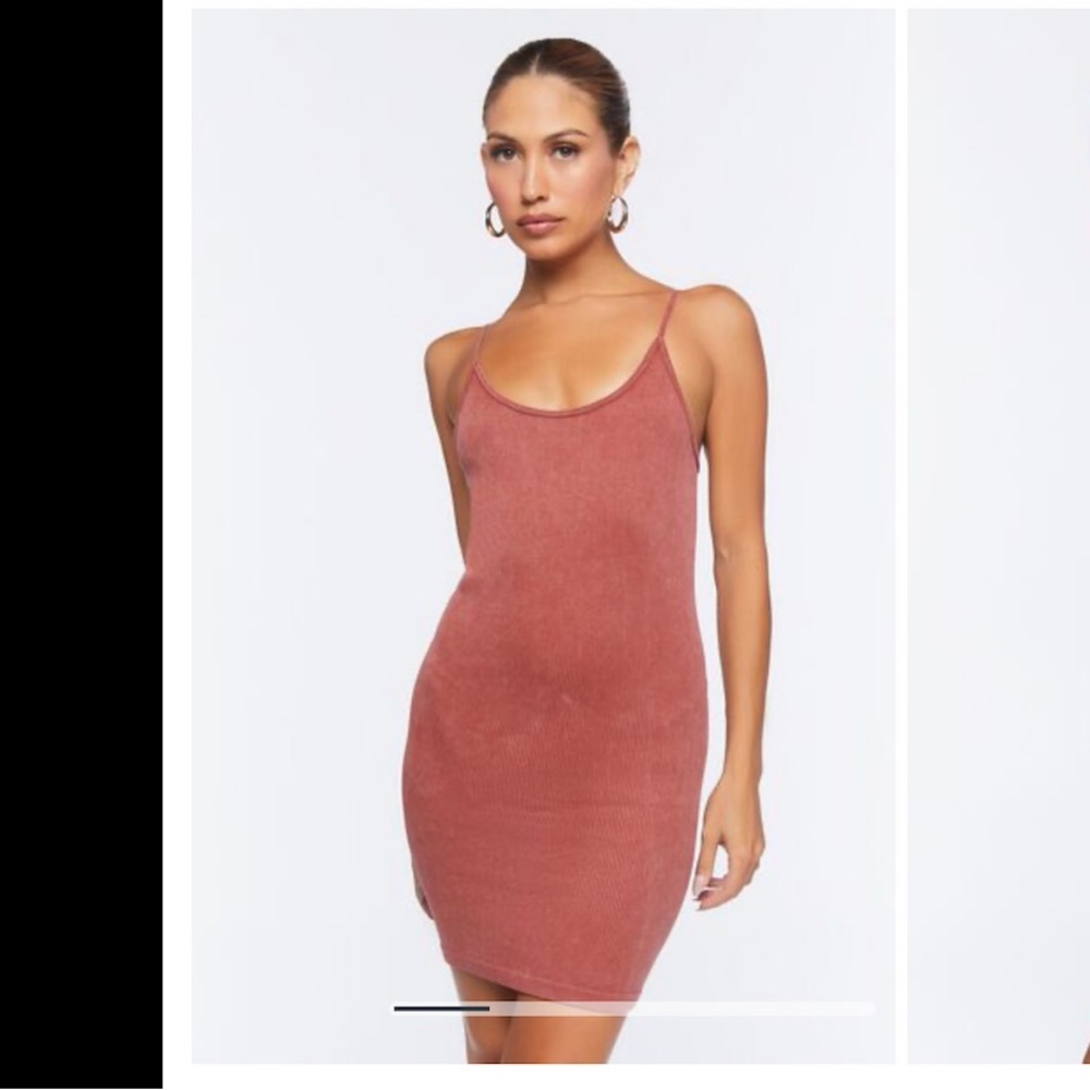 ☀️Seamless Ribbed Cami Mini Dress ☀️